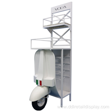 New style 3-layer display cabinet in scooter design